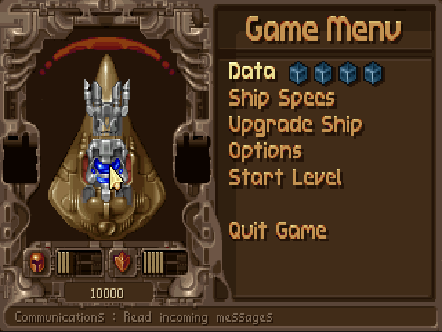 Tyrian 2000 running in a browser tab via ExeBrowser